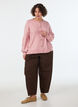 Strickjacke aus weichem Strick mit goldfarbenen Kn&ouml;pfen, Rot, Model image number 1