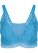Soutien-gorge avec dentelle et rembourrage doux, Bleu, Packshot image number 0