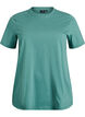 Basic-T-Shirt aus Baumwolle mit Rundhalsausschnitt, Gr&uuml;n, Packshot image number 0