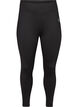 Legging sport basic cropped, Noir, Packshot image number 0