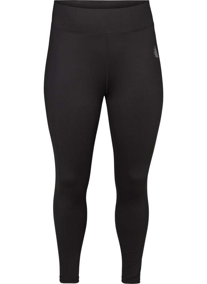 Legging sport basic cropped, Noir, Packshot