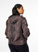 Sportjacke mit Leopardenprint und Kapuze, Braun, Model image number 2