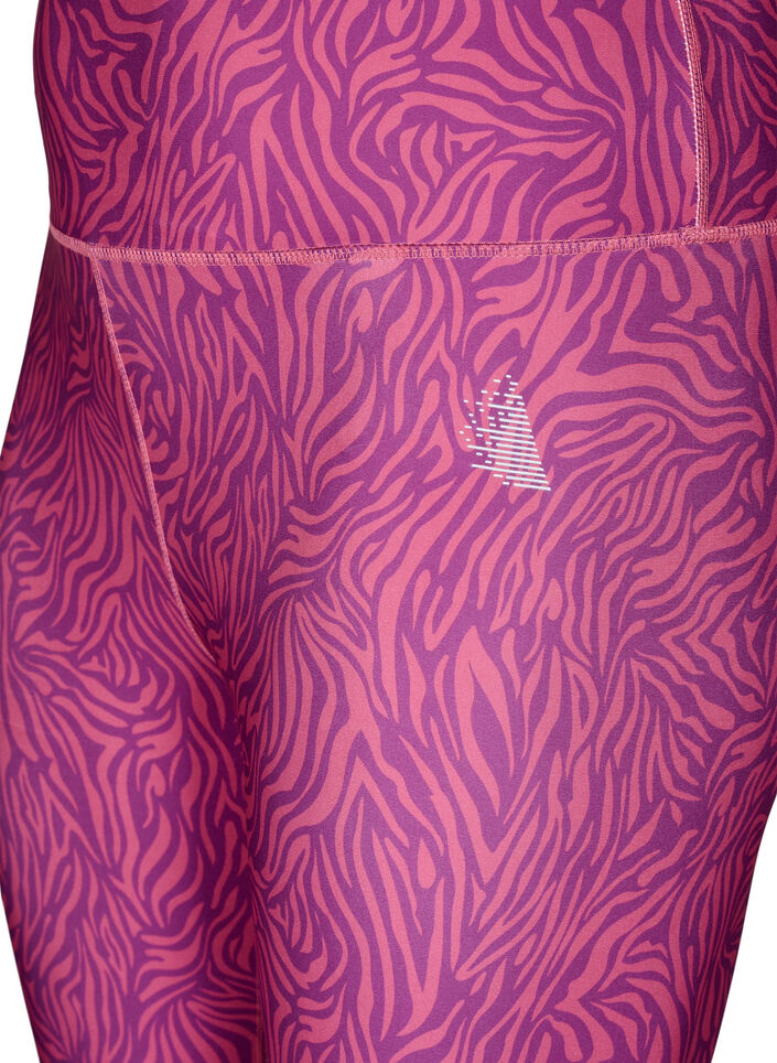 7/8-Trainingsleggings mit Animal-Print, Charisma AOP, Packshot image number 2
