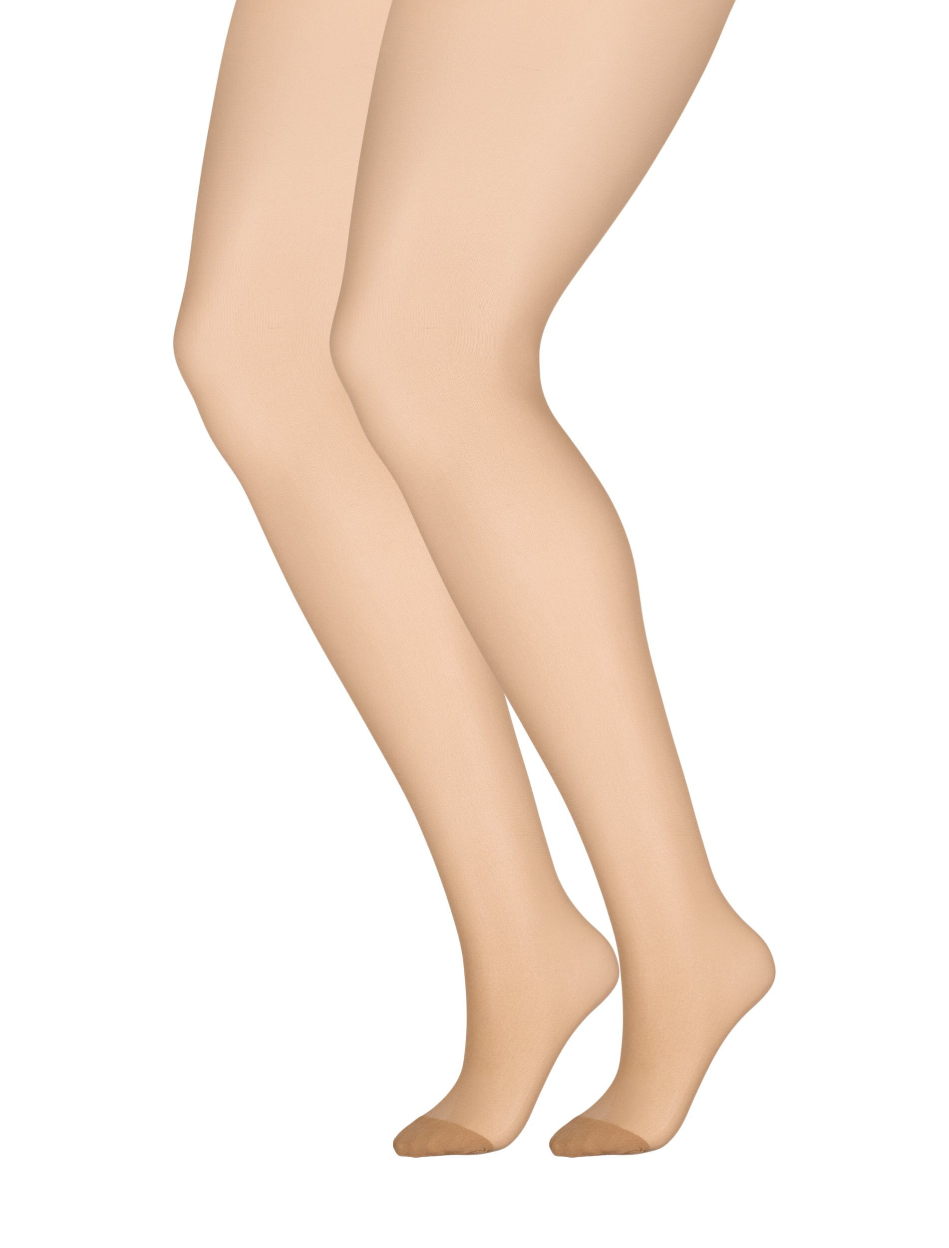 Zizzi  Collants 2-pack 20 deniers, Clear, Packshot image number 0