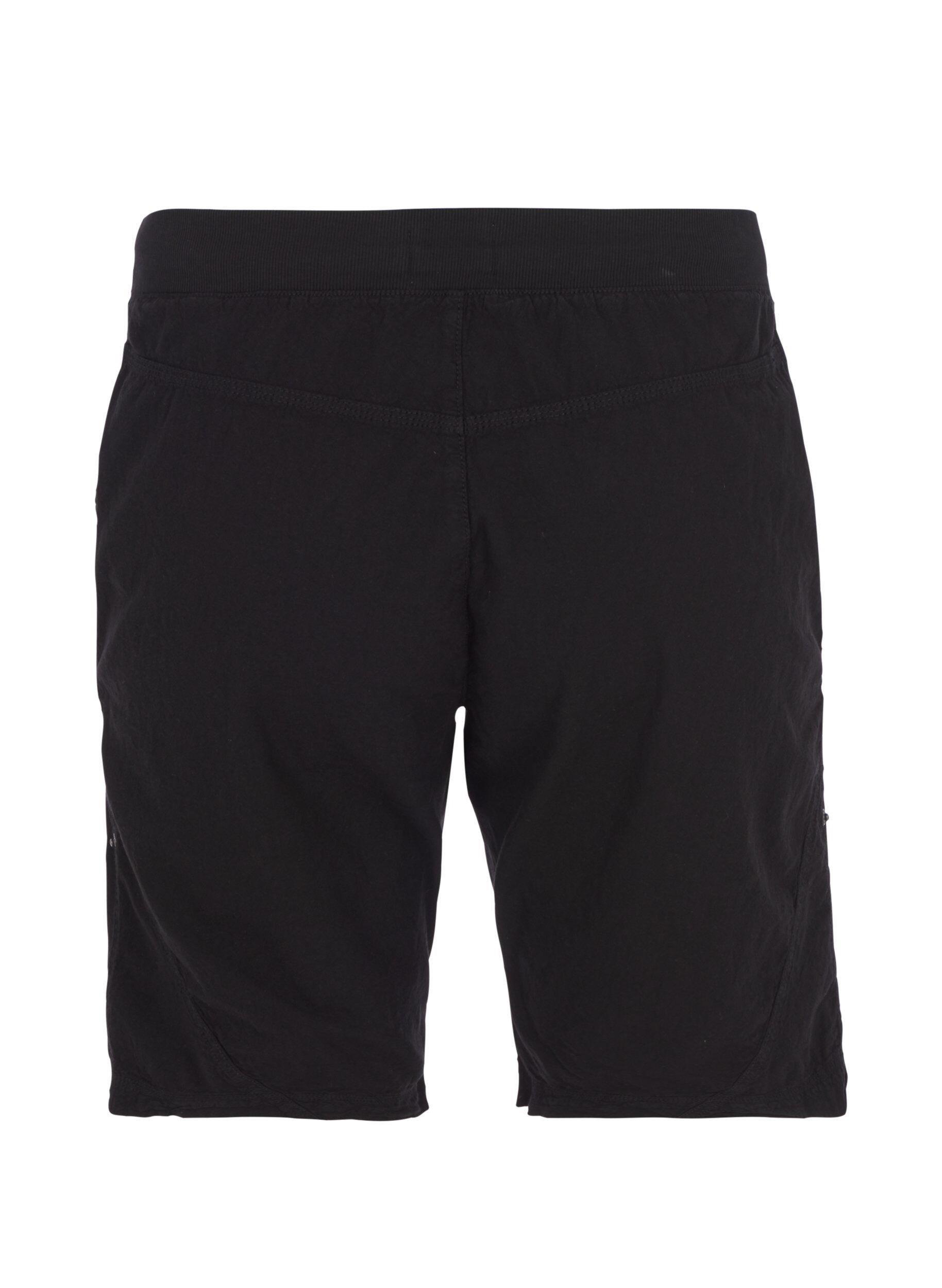 Zizzi Lockere Shorts aus Baumwolle mit Taschen , Schwarz, Packshot image number 1