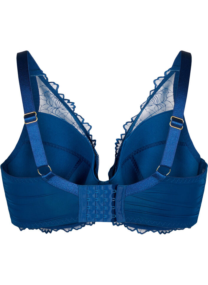 Soutien-gorge en dentelle avec armatures et rembourrage, Blue Opal, Packshot image number 1