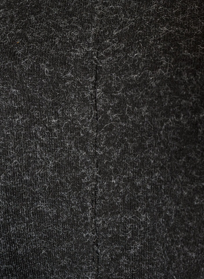 Poncho en maille &agrave; col rond, Gris anthracite, Packshot image number 2
