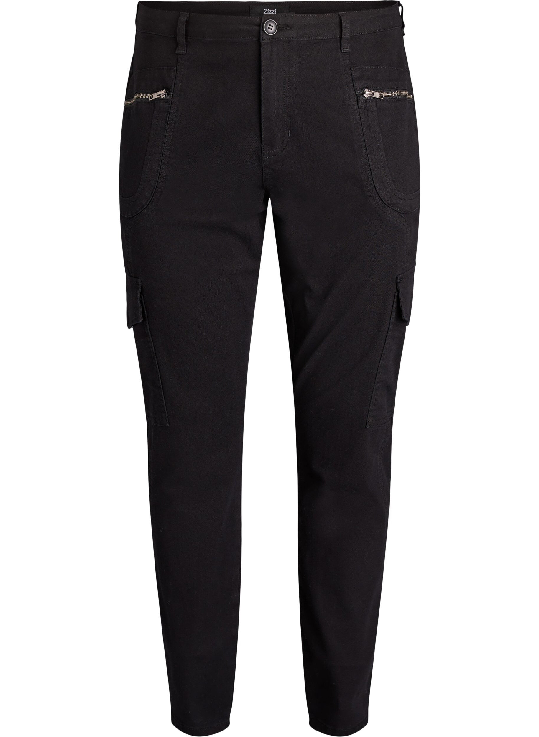 Pantalon slim fit avec poches cargo