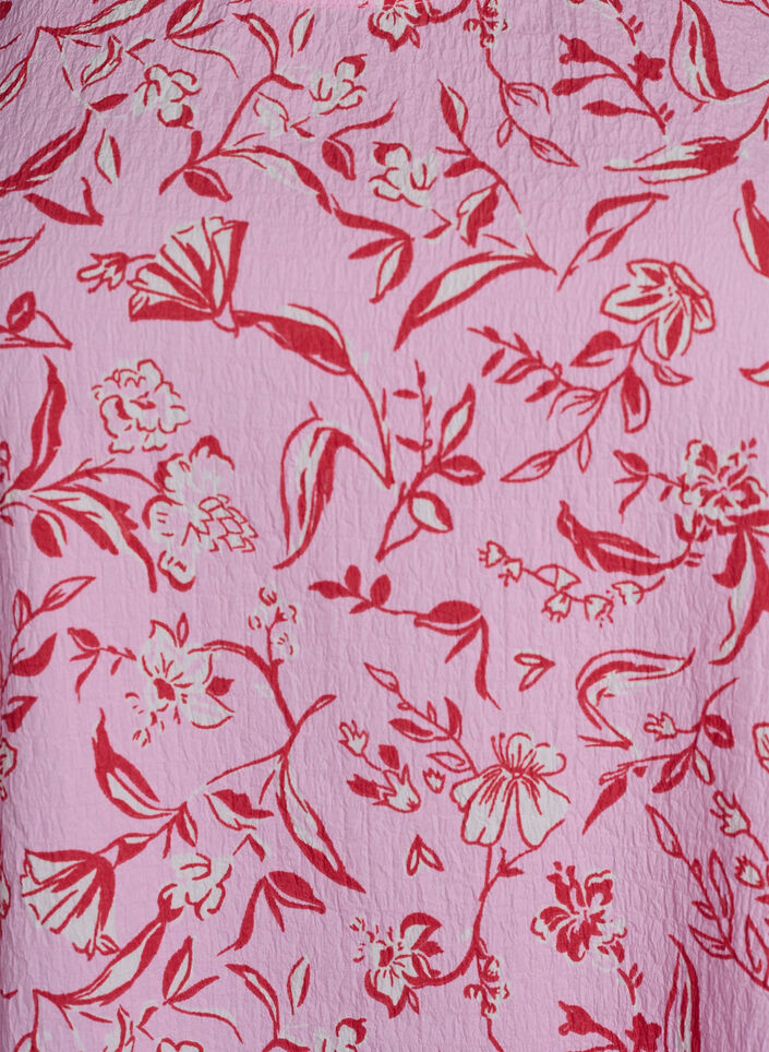 &Auml;rmelloses Top mit Struktur, Rot, Packshot image number 2