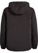 Leichte Jacke mit Kapuze und Rei&szlig;verschluss, Schwarz, Packshot image number 1