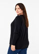 Strickpullover mit Rundhalsausschnitt, Schwarz, Model image number 2