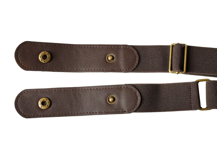 Stretch belt, Marron, Packshot image number 1