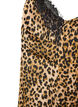 Top &agrave; fines bretelles avec dentelle et ourlet asym&eacute;trique, Marron, Packshot image number 3