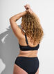 Haut de bikini &agrave; armatures et maintien &eacute;lev&eacute;, Noir, Model image number 2