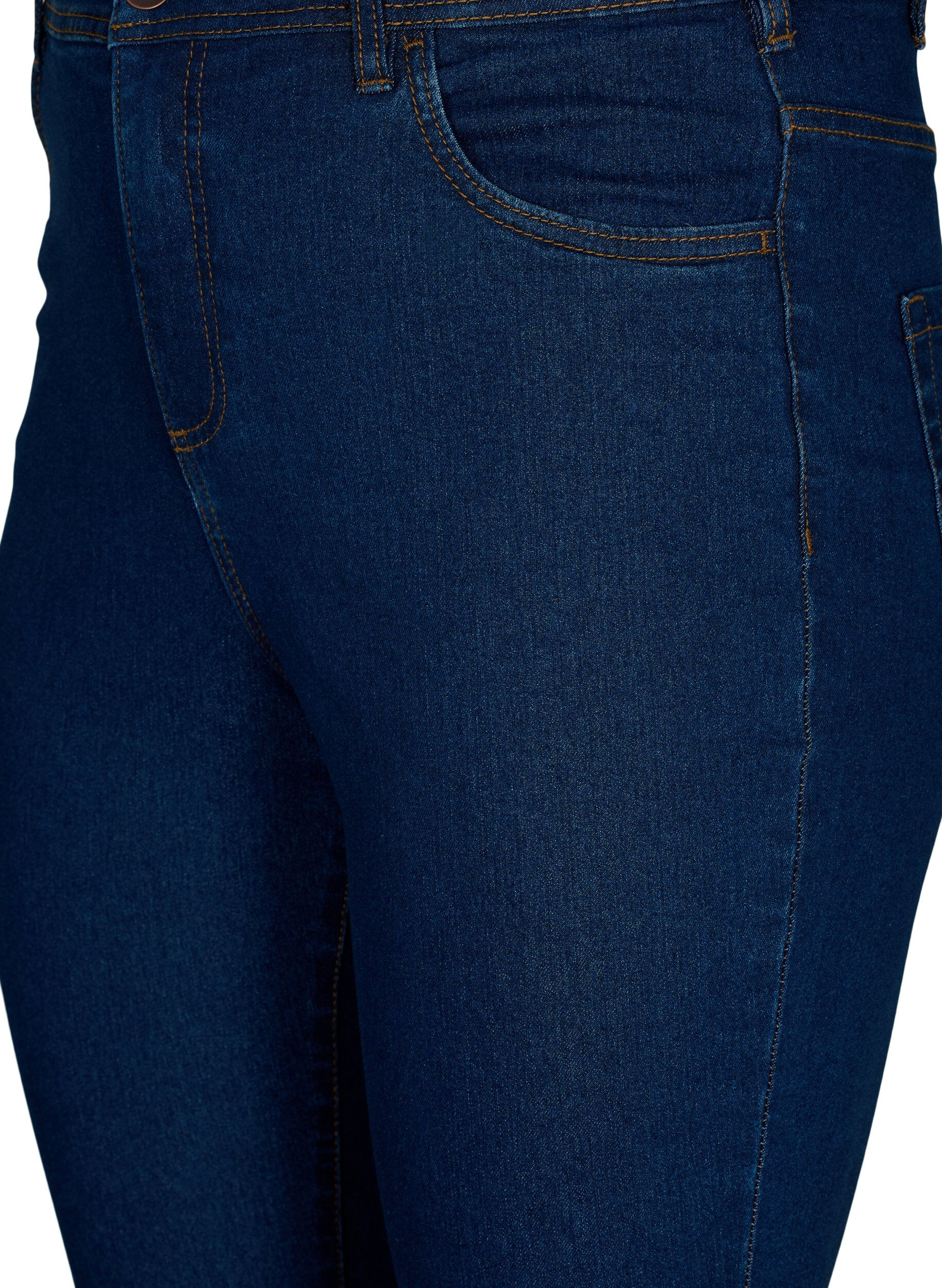 Zizzi FLASH - Jeans mit Super Slim Fit, Blau, Packshot image number 2