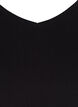 Einfarbiges basic T-Shirt aus Baumwolle, Schwarz, Packshot image number 2