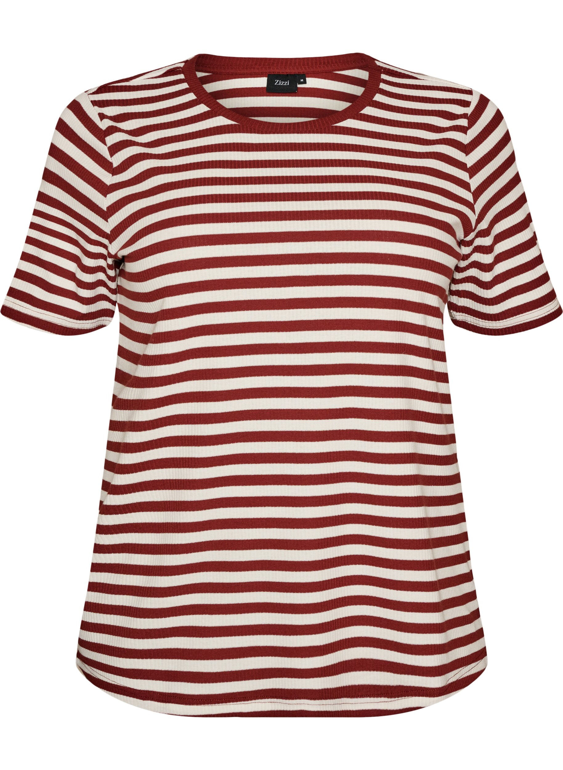 T-shirt ray&eacute; &agrave; texture c&ocirc;tel&eacute;e