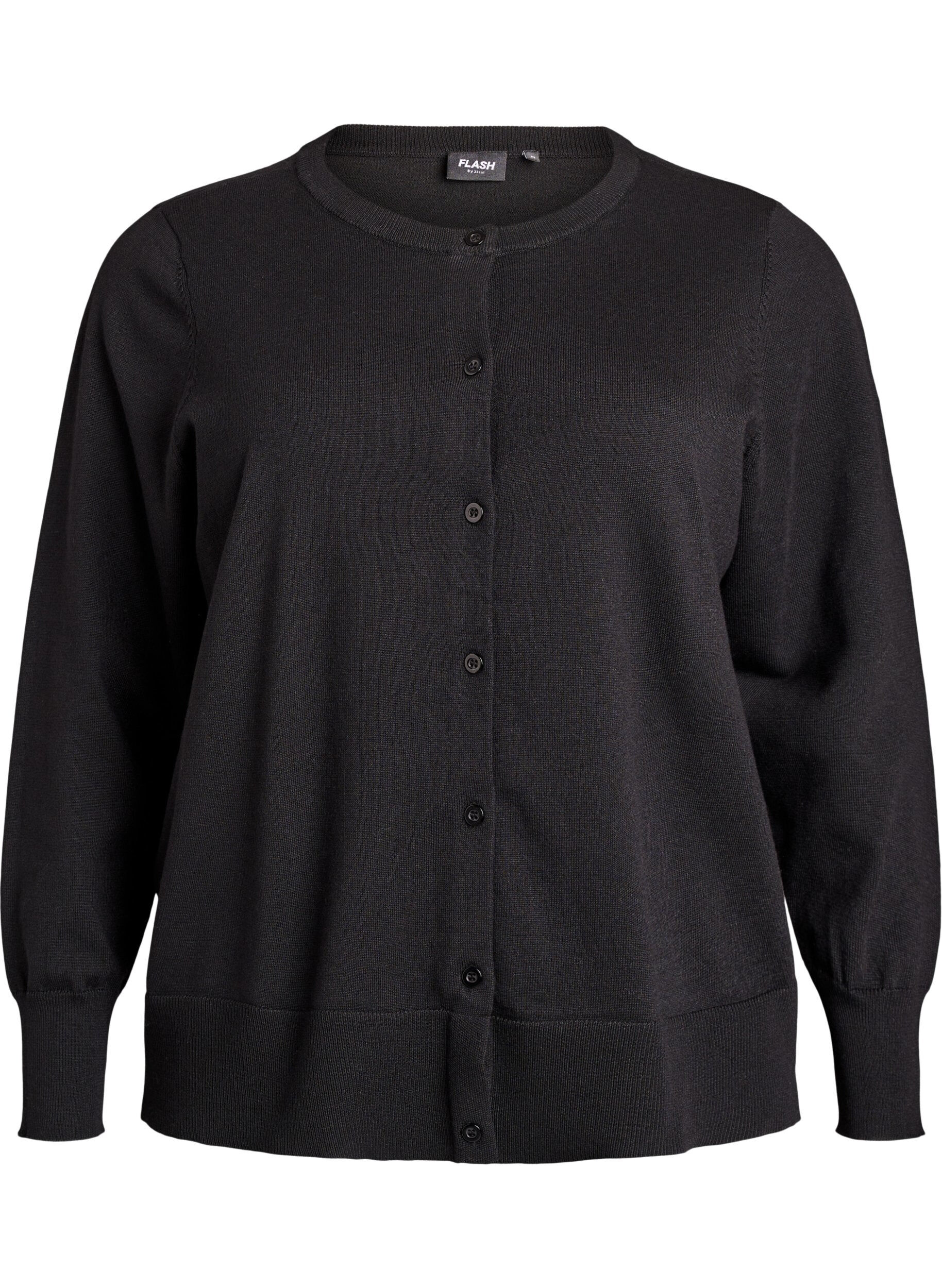 FLASH - Cardigan en maille fine avec col rond