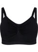 Soutien-gorge sans coutures avec doublure, Black, Packshot image number 0