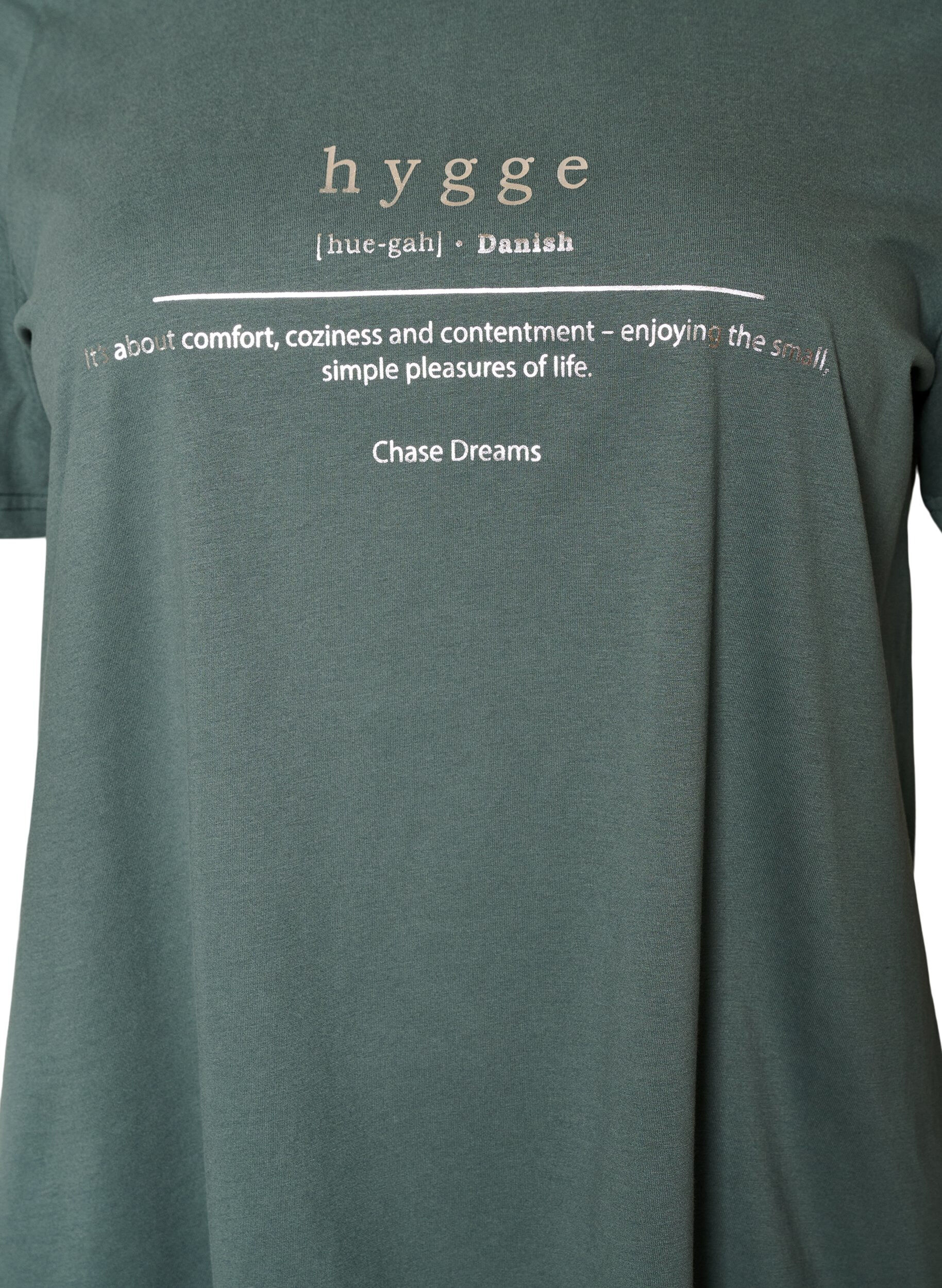ZizziT-shirt imprim&eacute;, Vert, Packshot image number 2