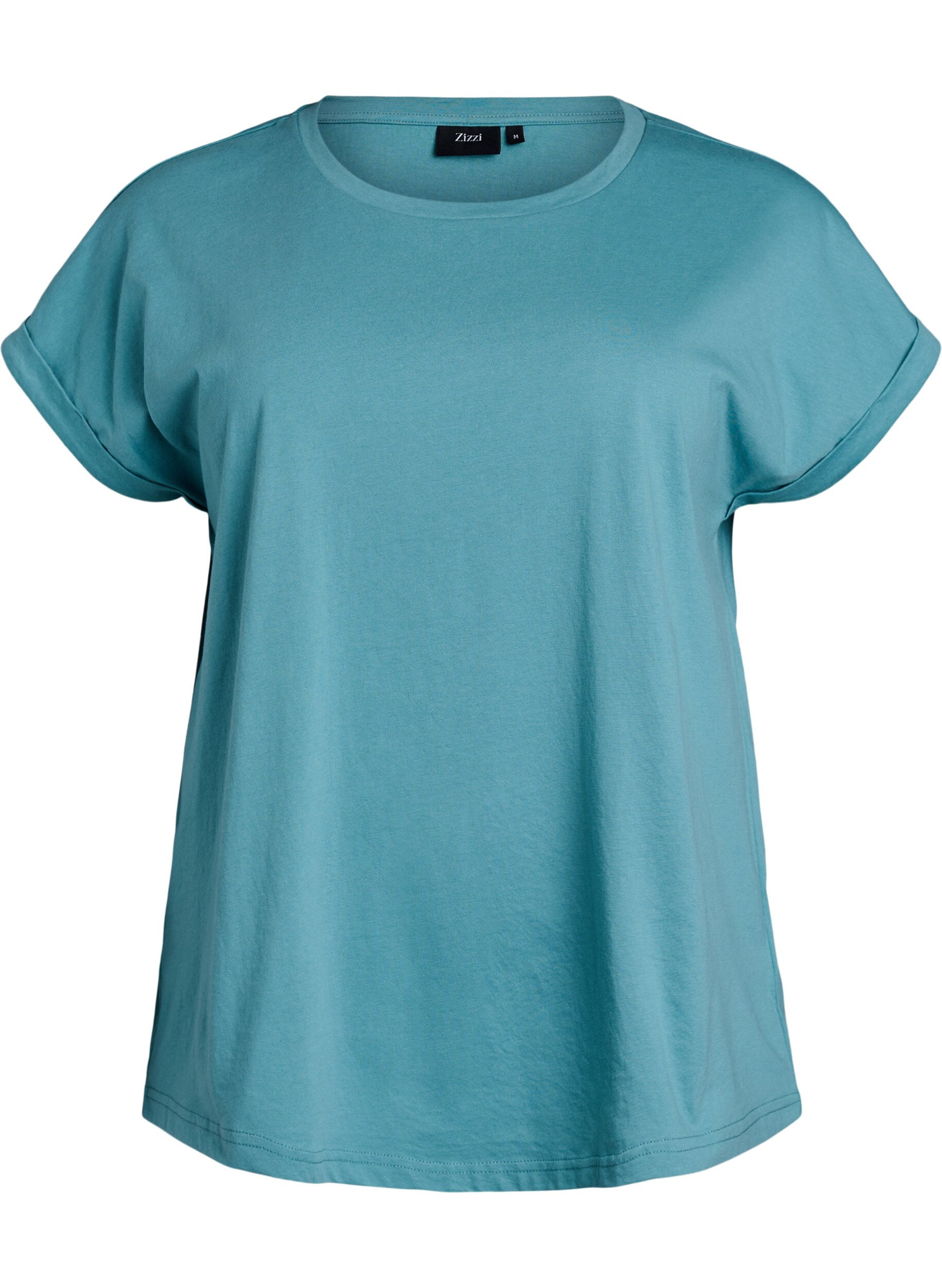 T-shirt &agrave; manches courtes en m&eacute;lange de coton