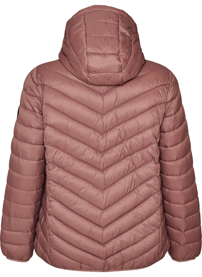 Veste l&eacute;g&egrave;re &agrave; capuche, Rose, Packshot image number 1