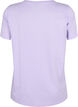 Baumwoll-T-Shirt mit Print-Detail, Lavender ARIZONA, Packshot image number 1