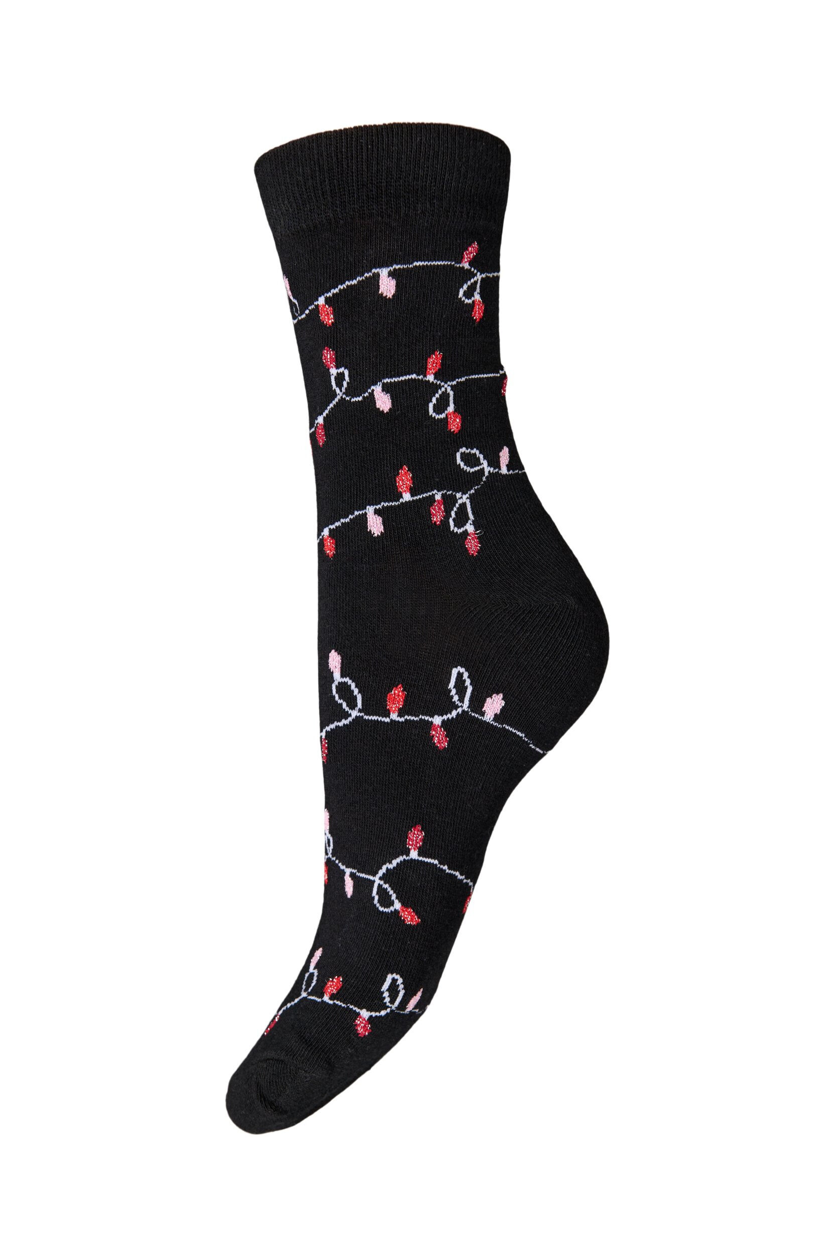 ZizziLot de 2 paires de chaussettes de No&euml;l, Rouge, Packshot image number 3