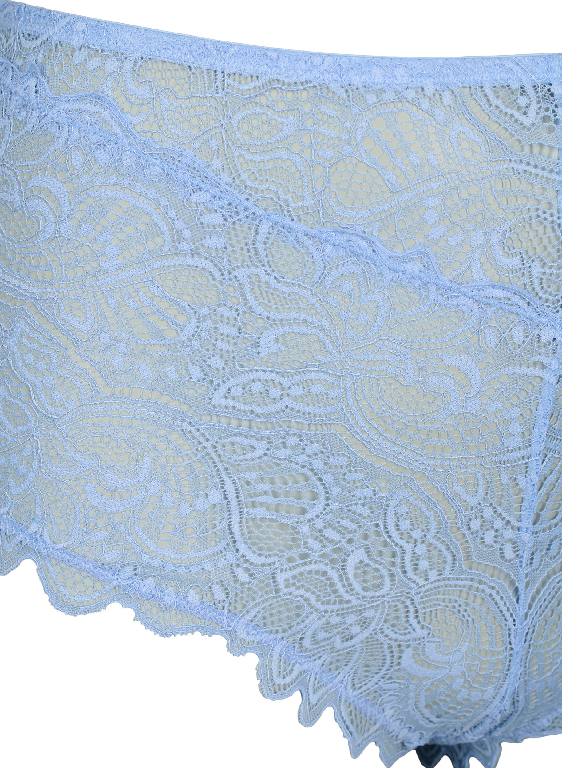 Zizzi Hipster aus Spitze mit normaler Taille, Serenity, Packshot image number 2