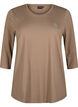 Chemisier training avec manches 3/4, Beige, Packshot image number 0