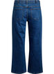 Jeans mit weitem Bein und hohem Bund, Blau, Packshot image number 1