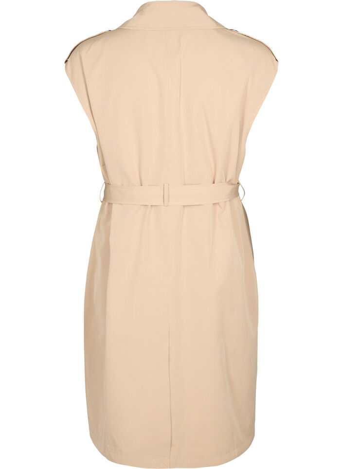 Lange Weste mit Gürtel, Nomad, Packshot image number 1