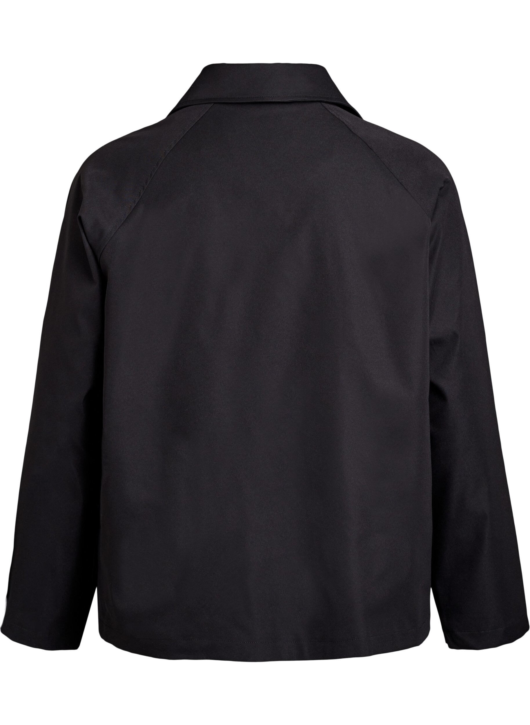 Zizzi Trench court avec poches, Noir, Packshot image number 1