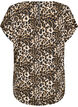 Bluse mit kurzem Arm und Leopardenmuster, Leopard AOP, Packshot image number 1