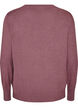Blouse en maille avec un col rond, Rose, Packshot image number 1