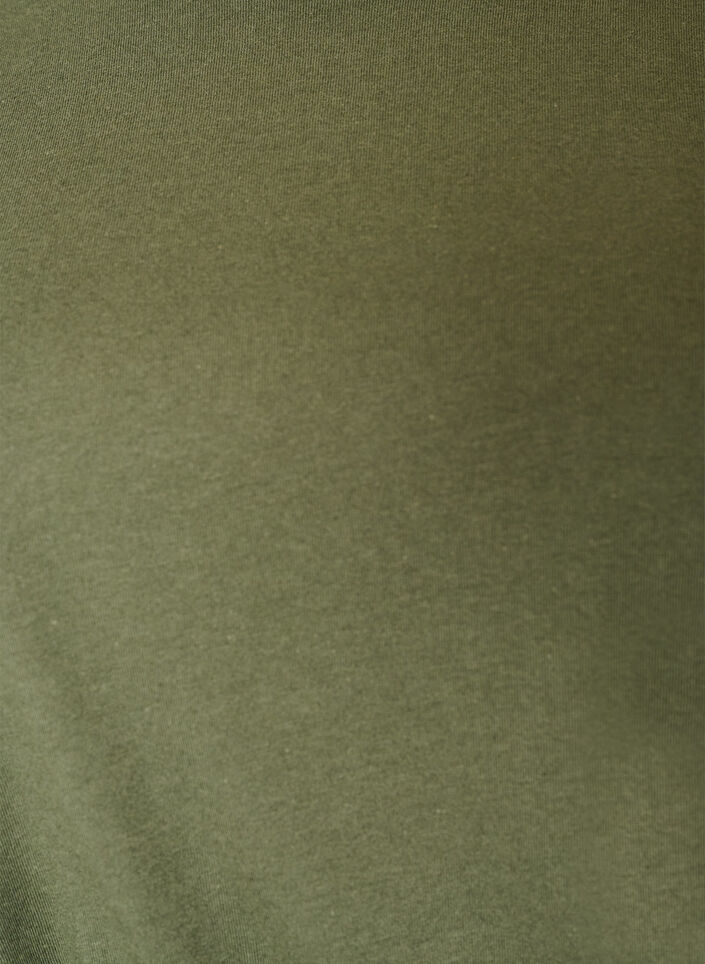 Robe en coton avec manches en broderie anglaise et ceinture &agrave; nouer, Vert, Packshot image number 2