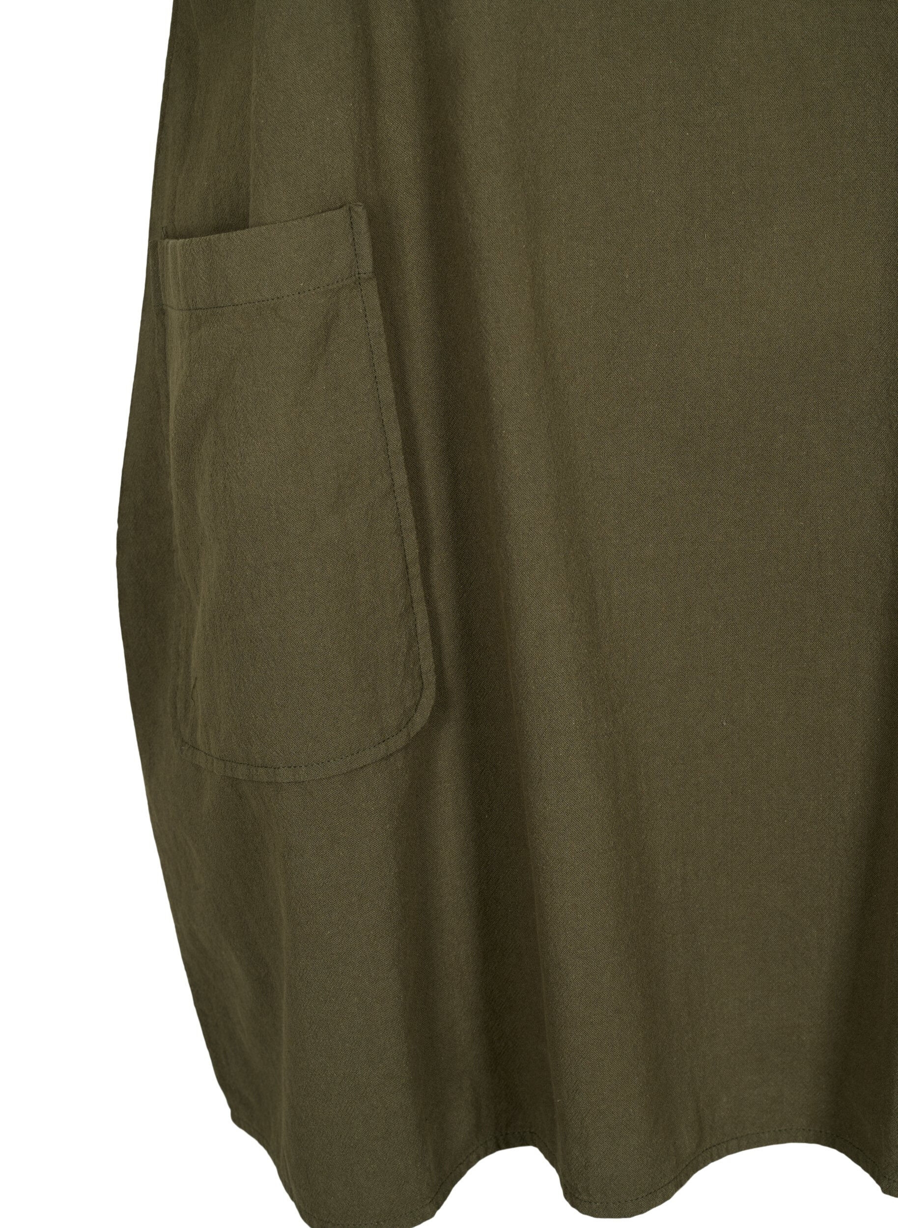 Zizzi FLASH - Kurz&auml;rmelige Tunika aus Baumwolle, Forest Night, Packshot image number 3