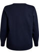 Feinstrick-Strickjacke mit Rundhalsausschnitt, Blau, Packshot image number 1