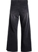 Jeans in weiter Passform mit vertikalen Denimdetails, Grau, Packshot image number 1