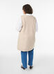Kurzes &auml;rmelloses Strickkleid, Beige, Model image number 2