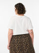 T-shirt aus Baumwolle mit Print, Wei&szlig;, Model image number 2