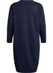 Lange, offene Strickjacke mit Taschen, Blau, Packshot image number 1