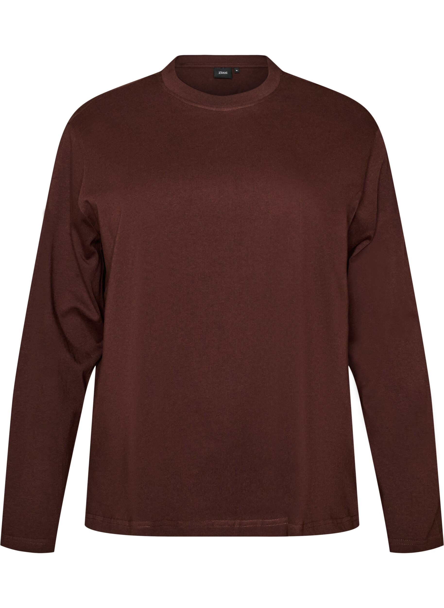 Basic T-Shirt mit langen &Auml;rmeln