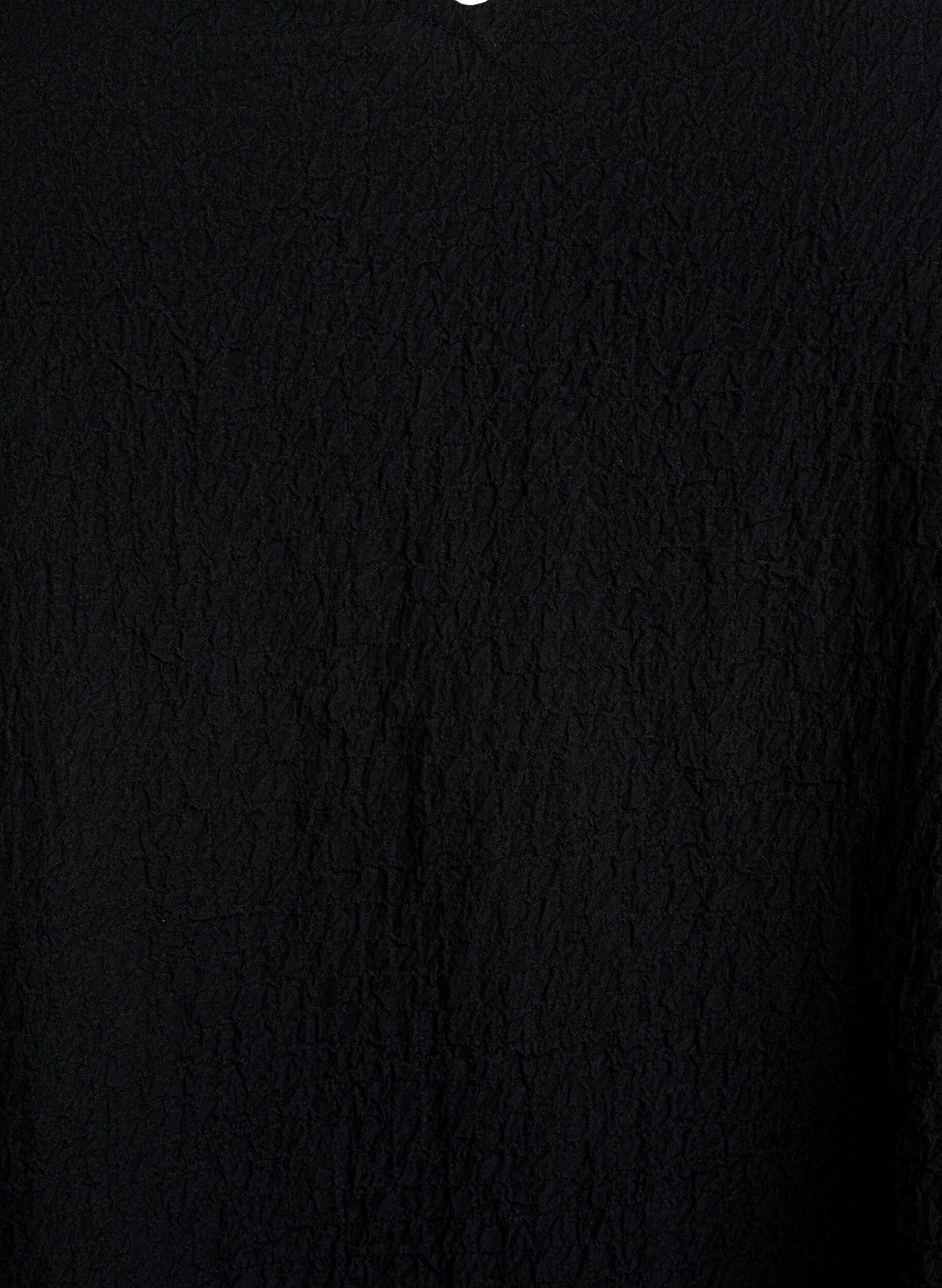 Zizzi FLASH - Kleid mit kurzen &Auml;rmeln und V-Ausschnitt, Schwarz, Packshot image number 2