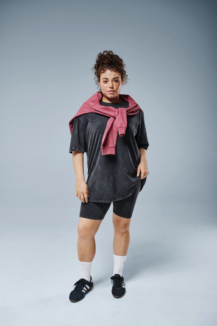 Sweatshirt im Washed-Look, , Model