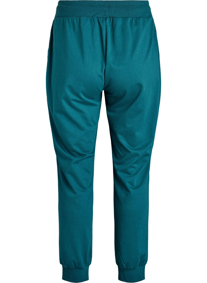 Pantalon de surv&ecirc;tement ample avec poches, Vert, Packshot image number 1