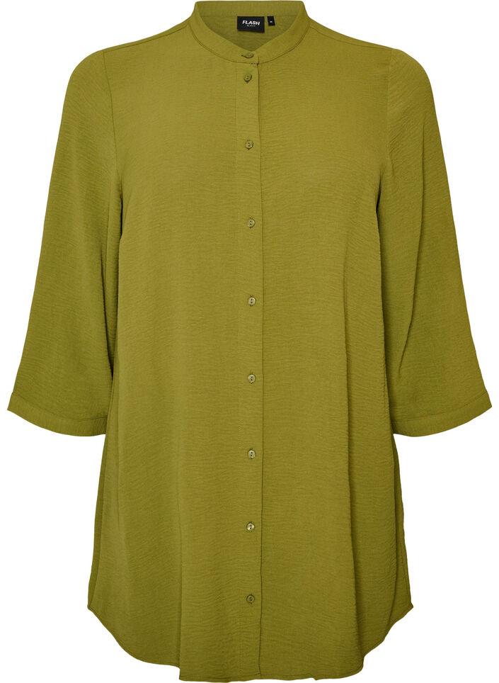 Tunique avec manches 3/4, Vert, Packshot image number 0