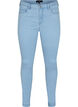 Extra schmale Amy Jeans mit hoher Taille, Ex Lt Blue, Packshot image number 0