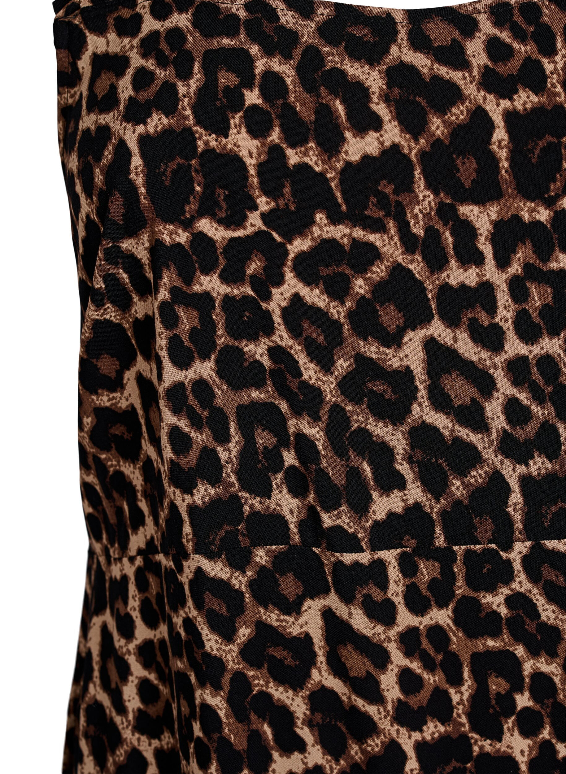 ZizziRobe d'&eacute;t&eacute; avec bretelles larges, Marron, Packshot image number 2