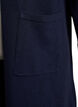 Lange, offene Strickjacke mit Taschen, Blau, Packshot image number 2